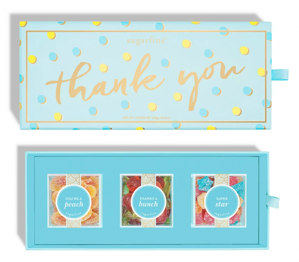 Candy Thank You box