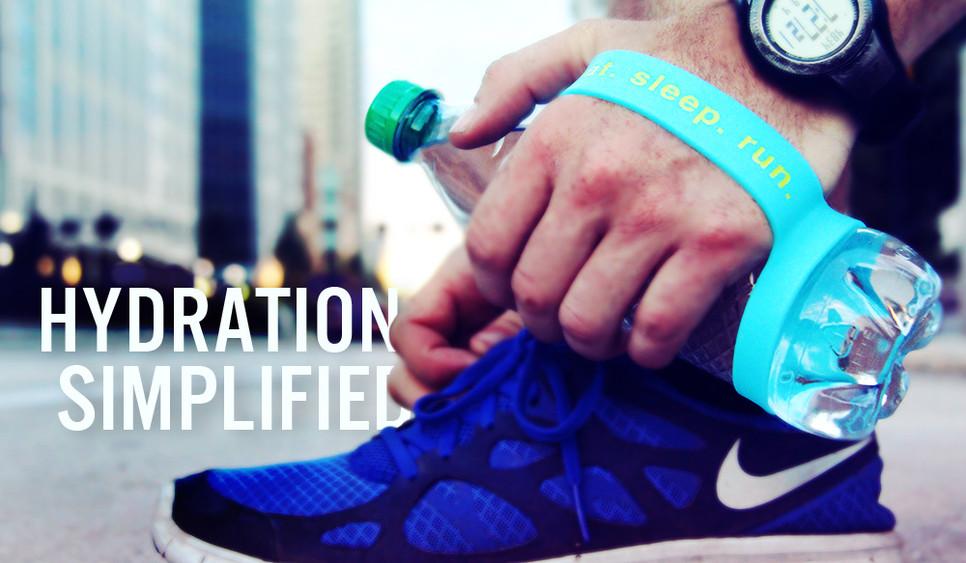 At Home Fitness Water Bottle Band